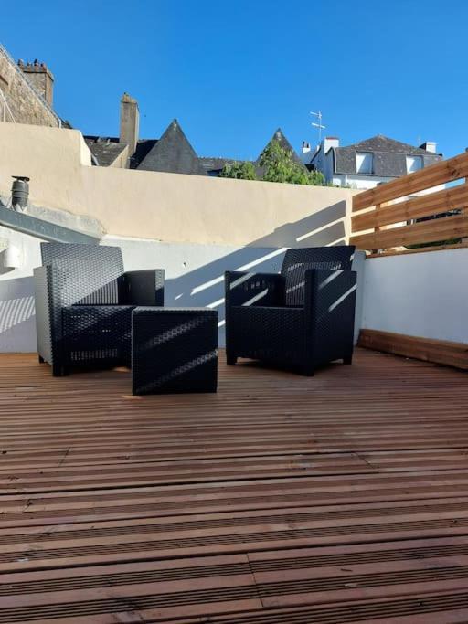Appartement Moderne Hyper Centre Ville 4 Chambres Auray Esterno foto